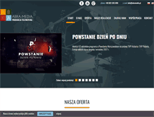 Tablet Screenshot of abramedia.pl